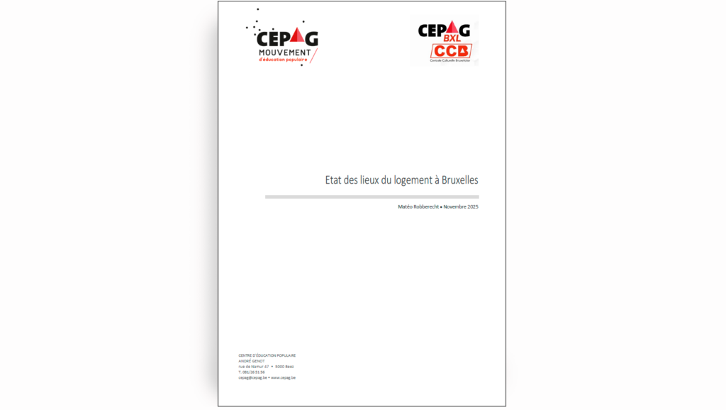 État des lieux du logement à Bruxelles